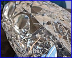 Vase cristal Saint Louis, collection Esterel. H27,6cm. 7,4Kgs. Signé