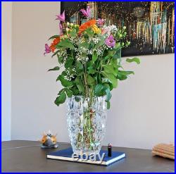 Vase cristal Saint Louis, collection Esterel. H27,6cm. 7,4Kgs. Signé
