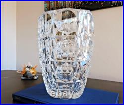 Vase cristal Saint Louis, collection Esterel. H27,6cm. 7,4Kgs. Signé
