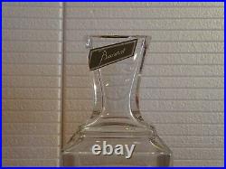 Vase cristal de Baccarat signé avec boite 26 cm
