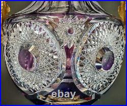 Vase cristal style Napoleon III Martin Benito Napoleon III style crystal vase