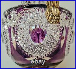 Vase cristal style Napoleon III Martin Benito Napoleon III style crystal vase