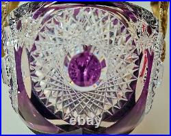 Vase cristal style Napoleon III Martin Benito Napoleon III style crystal vase