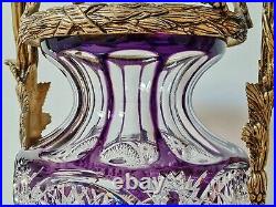 Vase cristal style Napoleon III Martin Benito Napoleon III style crystal vase