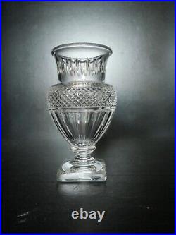 Vase cristal taillé Baccarat Laetitia musée de la cristallerie 19 cm