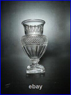 Vase cristal taillé Baccarat Laetitia musée de la cristallerie 19 cm