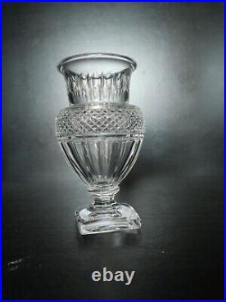 Vase cristal taillé Baccarat Laetitia musée de la cristallerie 19 cm