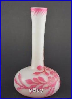 Vase cristallerie de pantin (devez daum galle)