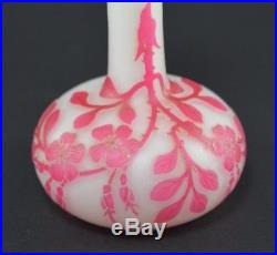 Vase cristallerie de pantin (devez daum galle)