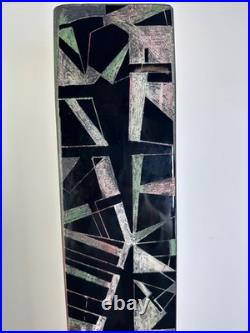 Vase cubiste Anatole Riecke 1969 hauteur 70cm