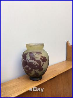 Vase d'Emile Gallé