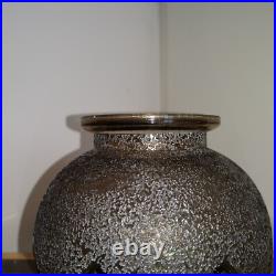 Vase daum croix de lorraine nancy geometrique art deco 1930 Vase daum croix de lorraine nancy geometrique art deco 1930