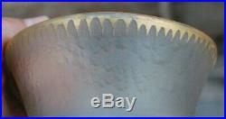 Vase émaillé Montjoye Legras enameled glass chipped ice art nouveau Jugenstil