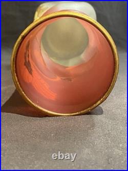 Vase émaillé de Legras, Montjoye model Musset Fleurs de Pavot 1900