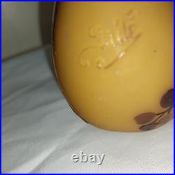 Vase emile galle Signé Vase emile galle Signé