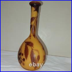 Vase emile galle Signé Vase emile galle Signé