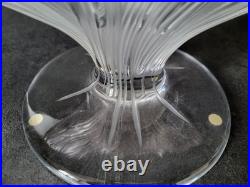 Vase en Cristal de Lalique Vase modele Ichor avec boîte d'origine