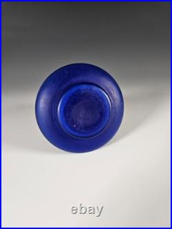 Vase en Verre Art Nouveau signature Richard 12 cm