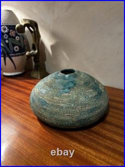 Vase en céramique signé Angelicq Saint-Paul