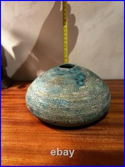 Vase en céramique signé Angelicq Saint-Paul