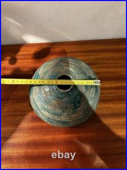 Vase en céramique signé Angelicq Saint-Paul