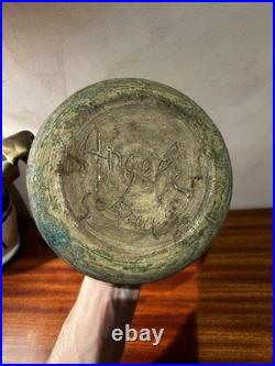 Vase en céramique signé Angelicq Saint-Paul