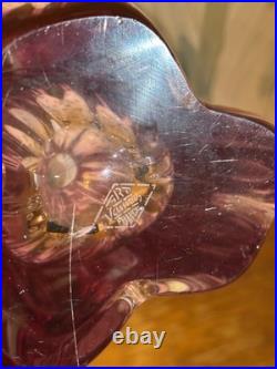 Vase en cristal ART vannes France Vase en cristal ART vannes France