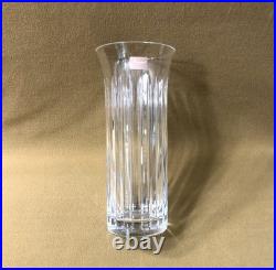 Vase en cristal signé BACCARAT modèle HARMONIE 18 cm + boite (fleurs soliflore)