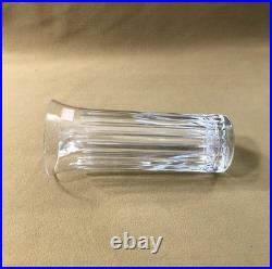 Vase en cristal signé BACCARAT modèle HARMONIE 18 cm + boite (fleurs soliflore)