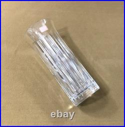 Vase en cristal signé BACCARAT modèle HARMONIE 18 cm + boite (fleurs soliflore)