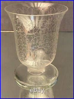 Vase en cristal signé BACCARAT modèle Michel-Ange
