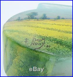 Vase en pâte de verre par Daum