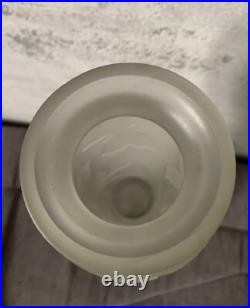 Vase en pate de verre signé vianne pour suberville