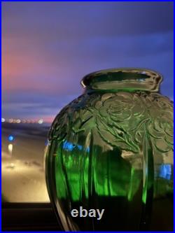 Vase en verre Art Déco