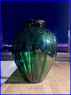 Vase en verre Art Déco