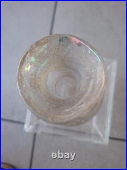 Vase en verre Scavo de Murano