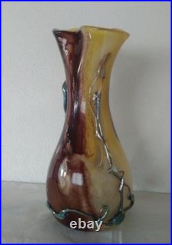 Vase en verre soufflé Michèle Luzoro