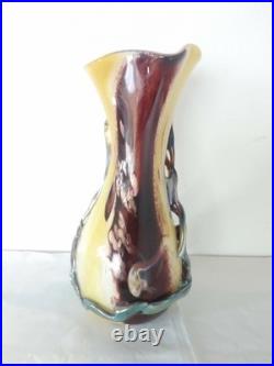 Vase en verre soufflé Michèle Luzoro