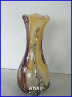 Vase en verre soufflé Michèle Luzoro