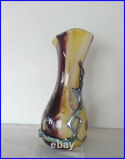 Vase en verre soufflé Michèle Luzoro