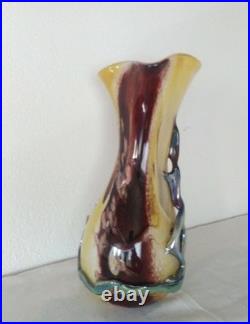 Vase en verre soufflé Michèle Luzoro