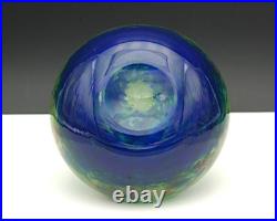 Vase en verre soufflé signé David GUERON (DEGUE) Art déco Excellent état