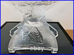 Vase éventail cristal Baccarat Papillon de 1878