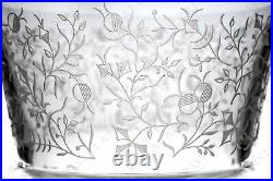 Vase gravé 1930 par Baccarat. Engraved vase 1930's by Baccarat
