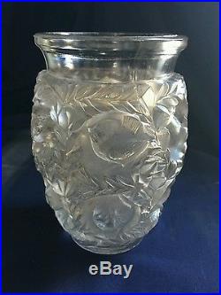 Vase lalique (daum gallé muller)