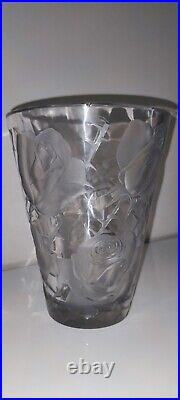 Vase lalique france Ispahan
