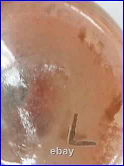 Vase legras 1900 émaillé hauteur 27 cm diamètre 12 cm, exellent état