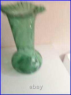 Vase legras ancien torsadé hauteur 28 cm