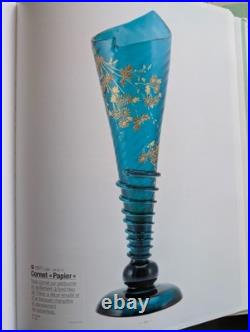 Vase legras cornet de papier 41 cm