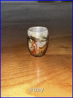 Vase miniature Goblets Daum Nancy